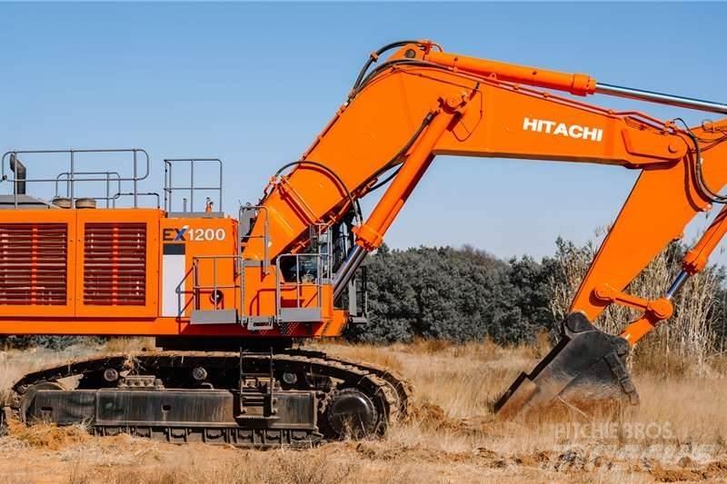 Hitachi EX1200 Мини-экскаваторы