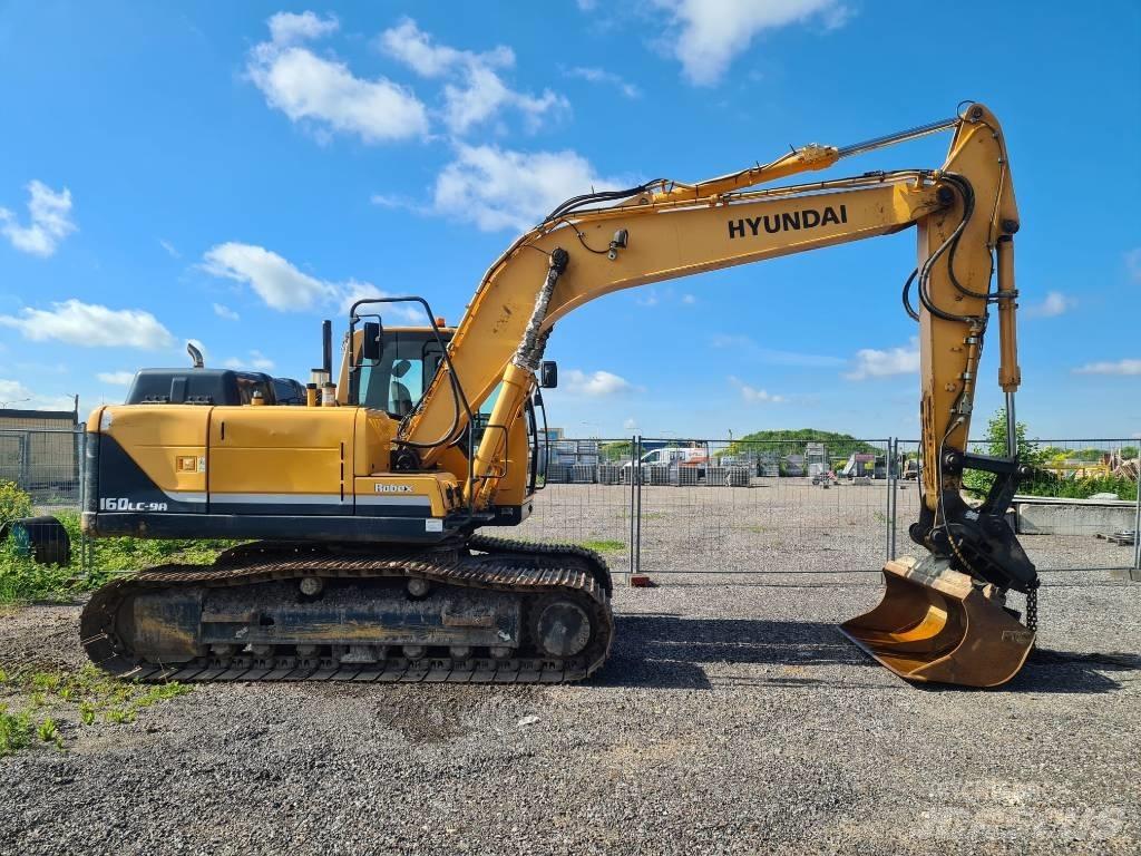 Hyundai R160LC-9A Гусеничные экскаваторы
