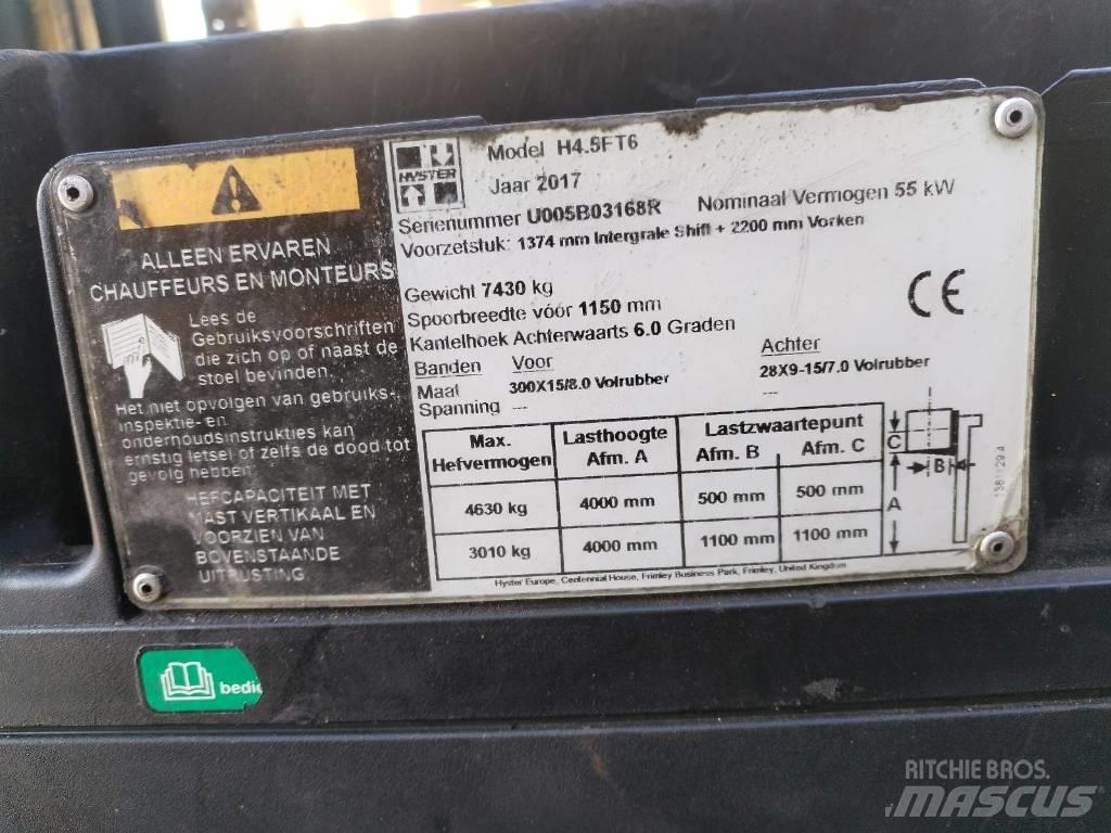 Hyster H4.5FT Дизельные погрузчики