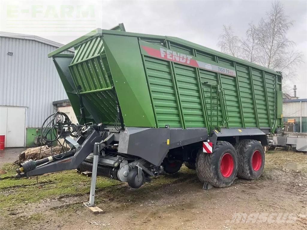 Fendt tigo 75 vr Прочие полуприцепы