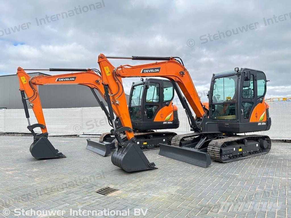 Develon DX60E-10 Мини-экскаваторы