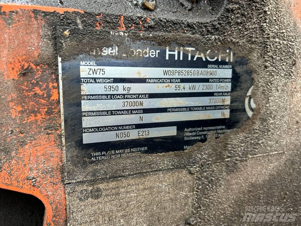 Hitachi ZW 75 Фронтальные погрузчики
