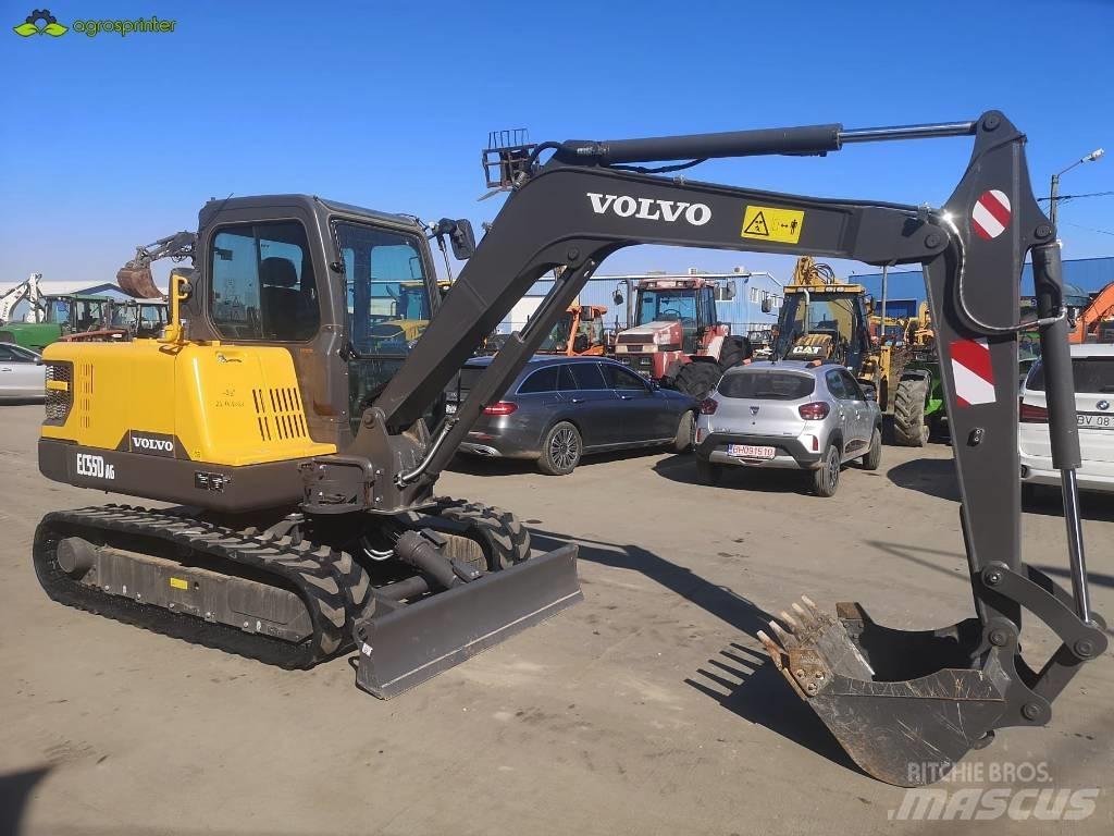 Volvo EC 55 D AG Мини-экскаваторы