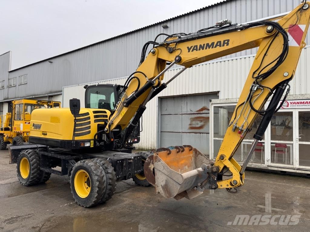 Yanmar B110W (40518) Колёсные экскаваторы