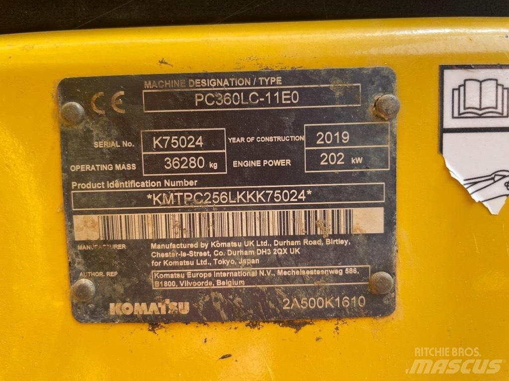Komatsu PC 360 LC-11 Гусеничные экскаваторы
