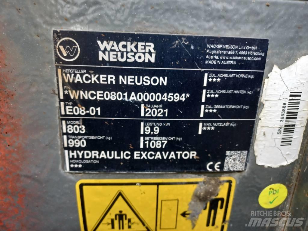Wacker Neuson 803 Гусеничные экскаваторы
