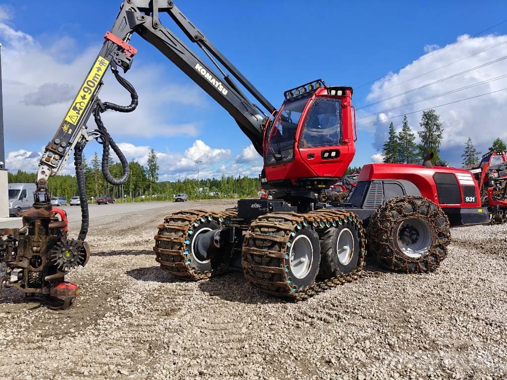 Komatsu 931 Харвестеры