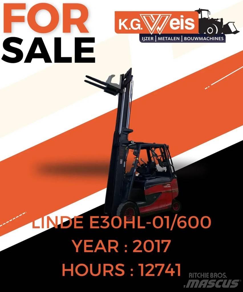 Linde E30HL01-600 Электропогрузчики