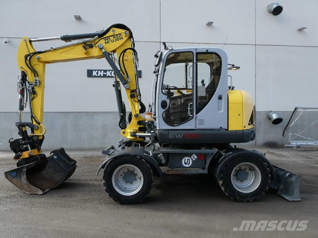 Wacker Neuson EW 100 Колёсные экскаваторы