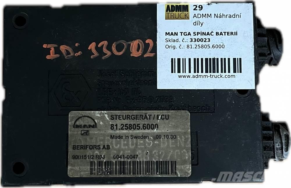MAN TGA SPÍNAČ BATERIÍ Коммерческий транспорт - Другие