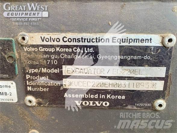 Volvo EC220EL Харвестеры