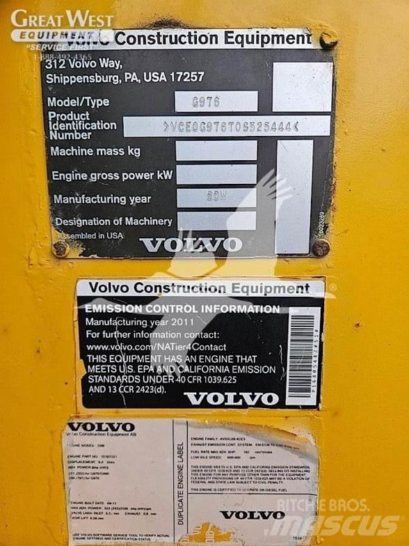 Volvo G976 Грейдеры