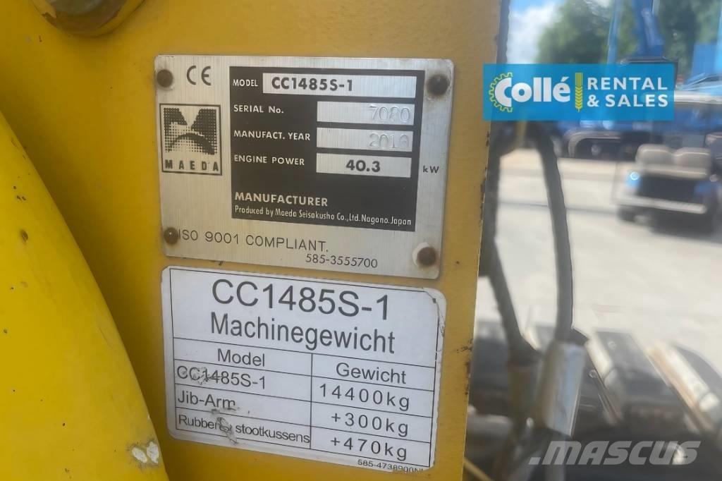 Maeda CC1485S-1 | 2016 Мини-краны