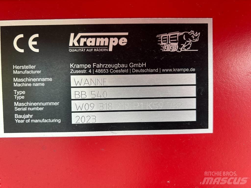 Krampe BB 540 Прицепы перегрузчики зерна