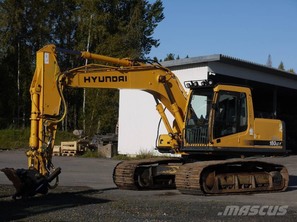 Hyundai R 180 LC-7 Гусеничные экскаваторы