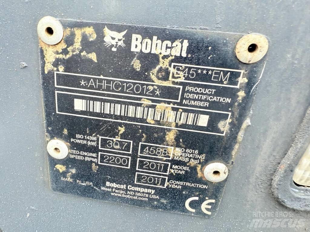 Bobcat E 45 EM Мини-экскаваторы