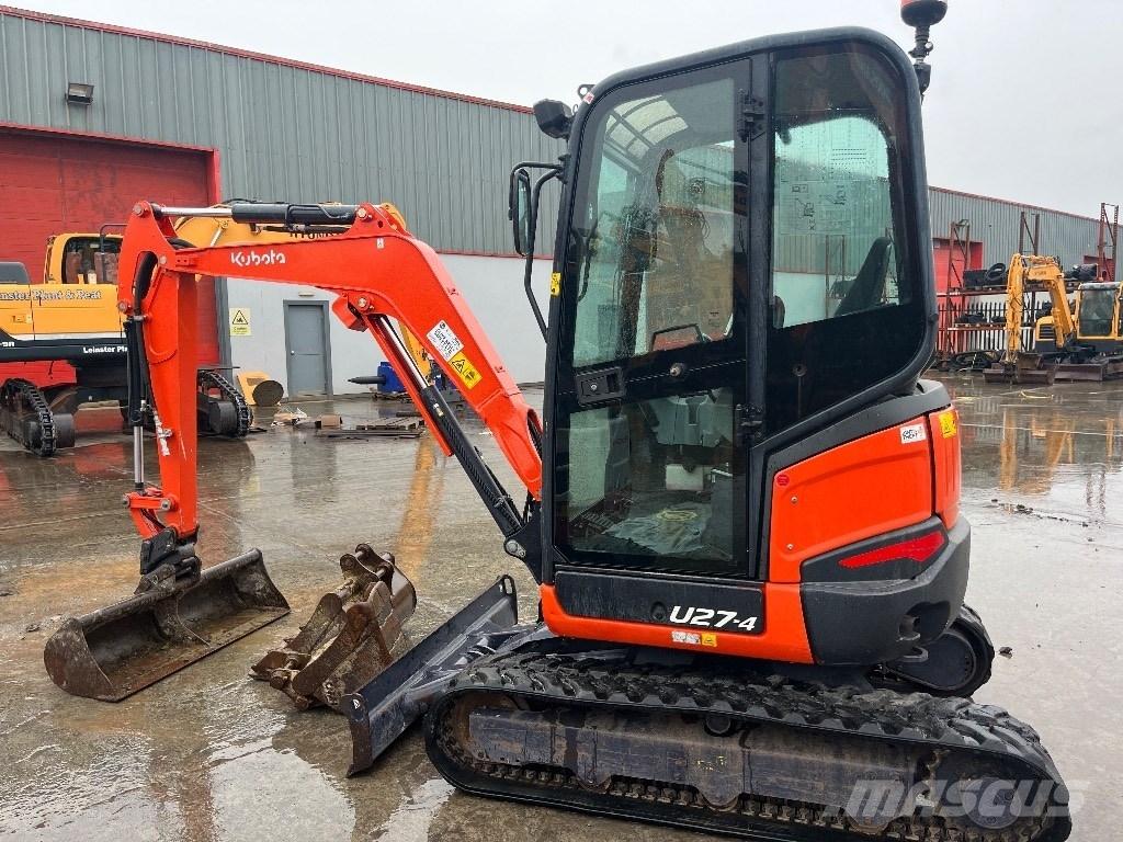 Kubota U 27-4 Мини-экскаваторы