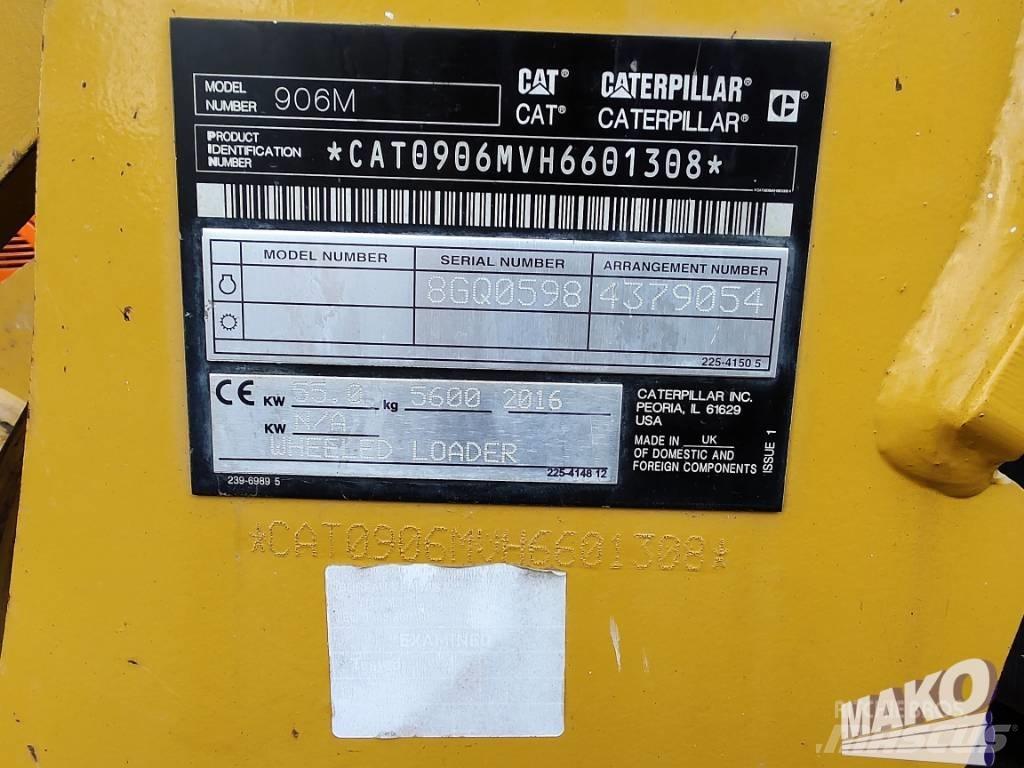 CAT 906 Фронтальные погрузчики