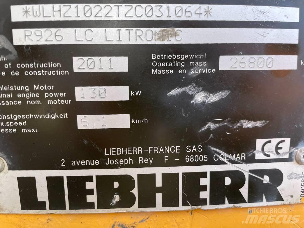 Liebherr R 926 LC Гусеничные экскаваторы