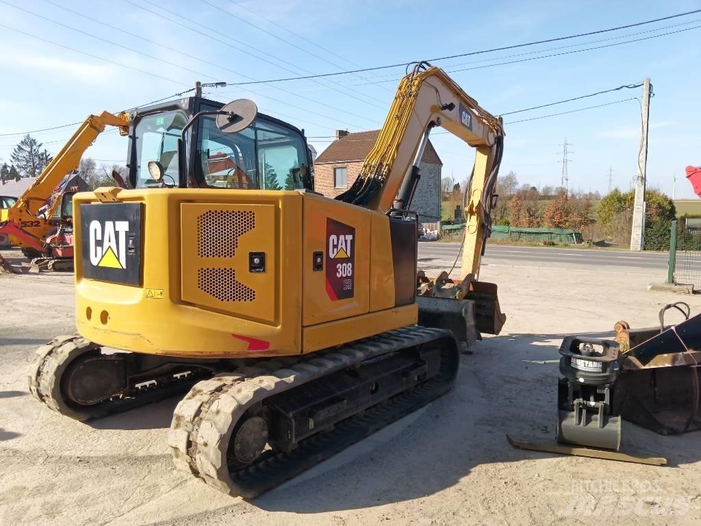 CAT 308 C CR Малые экскаваторы 7т-12т