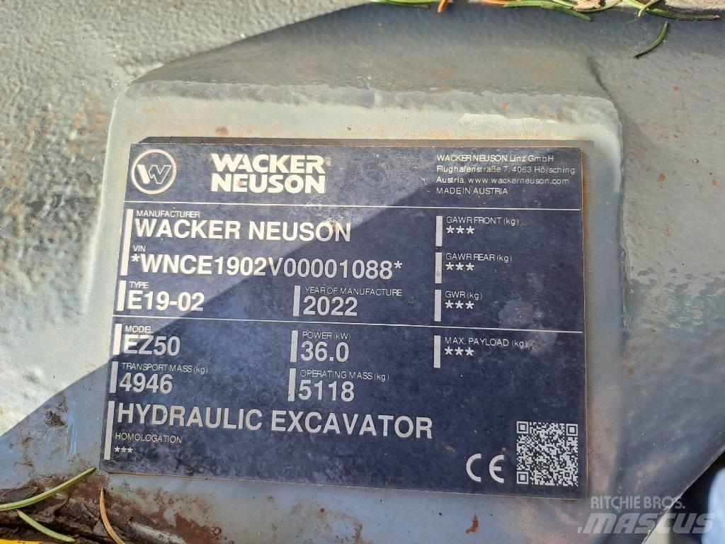 Wacker Neuson EZ50 Гусеничные экскаваторы