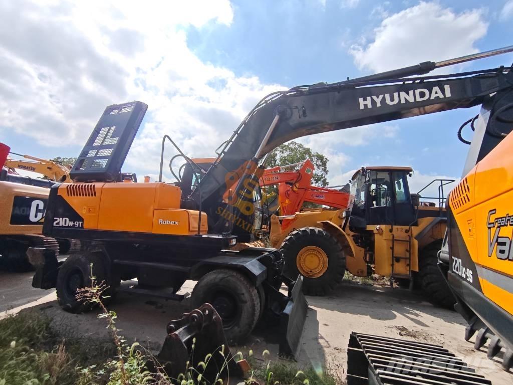 Hyundai 210W-9 Колёсные экскаваторы