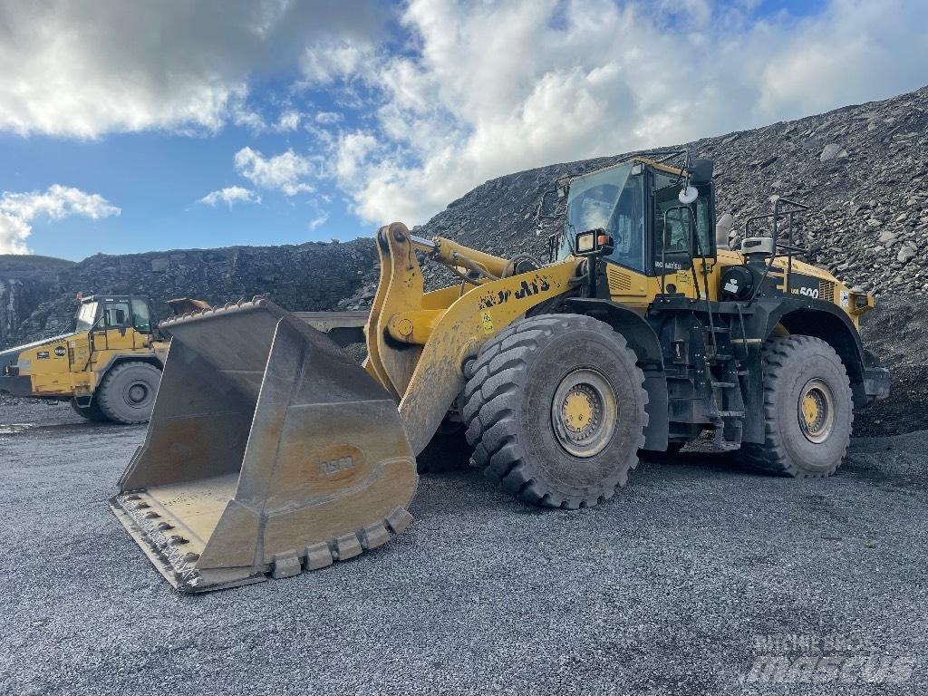 Komatsu WA500 Фронтальные погрузчики