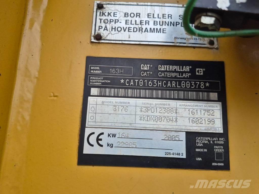 CAT 163 H Грейдеры