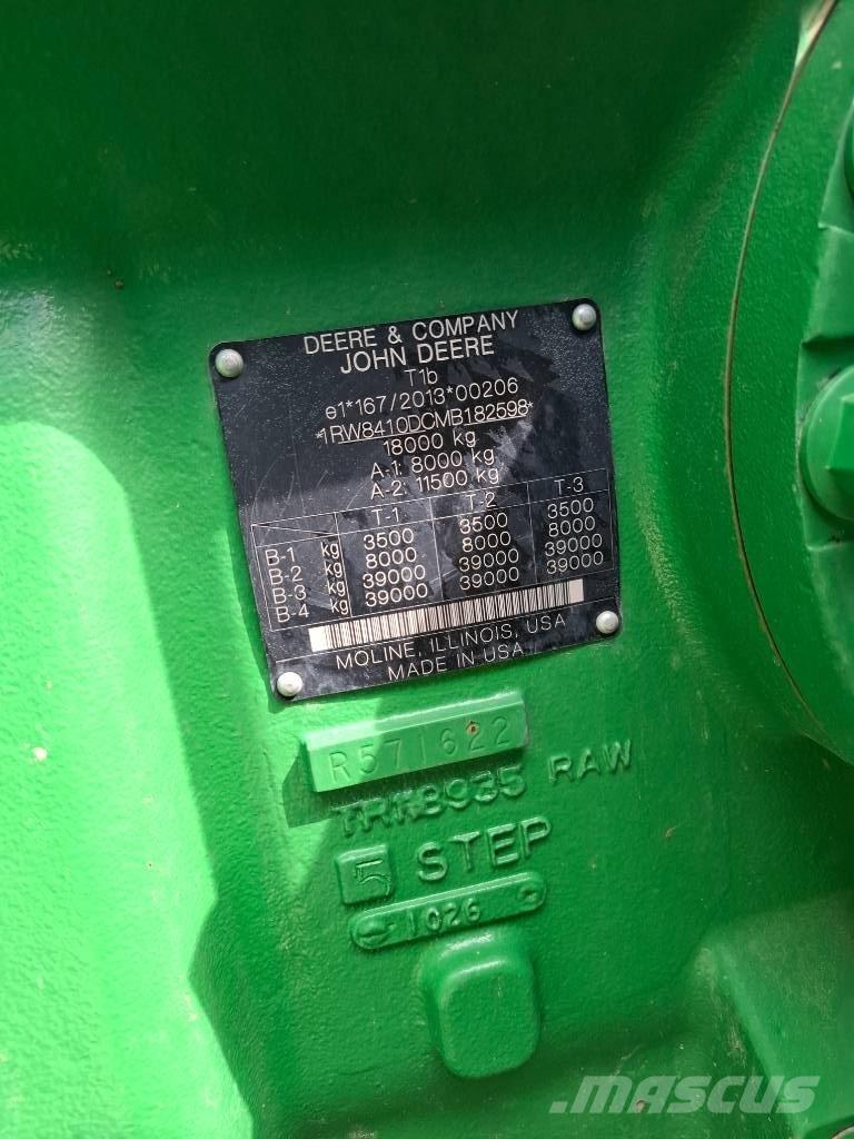 John Deere 8R410 Трактора
