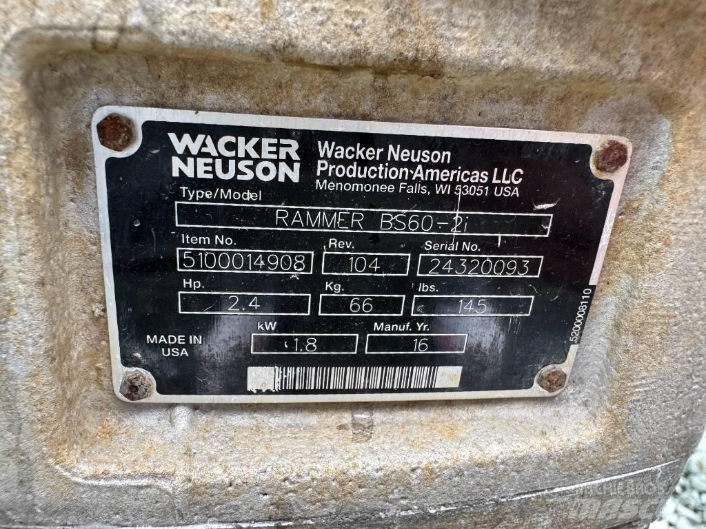Wacker Neuson BS60-2 Трамбовщики