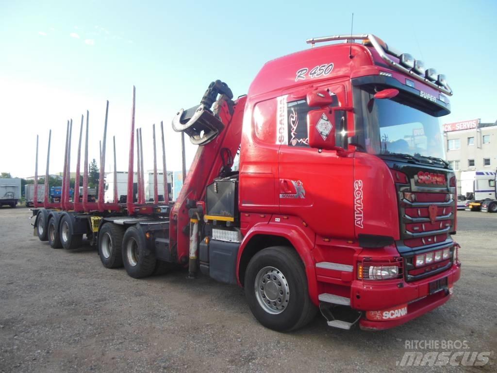 Scania R 450 Лесовозы / Сортиментовозы