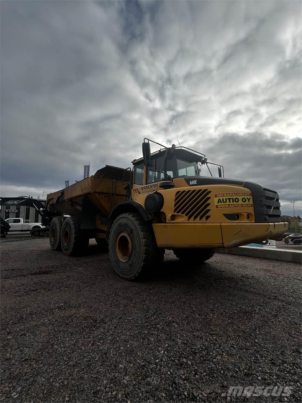 Volvo A40 E Шарнирно-сочленённые самосвалы