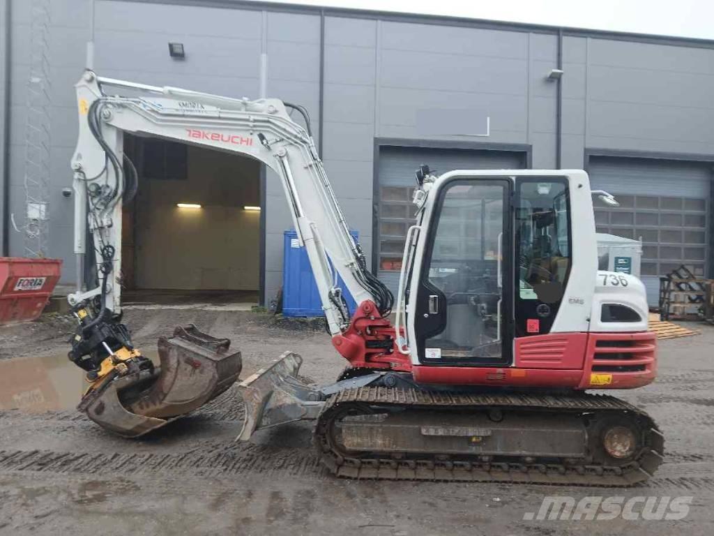 Takeuchi TB 290 Малые экскаваторы 7т-12т