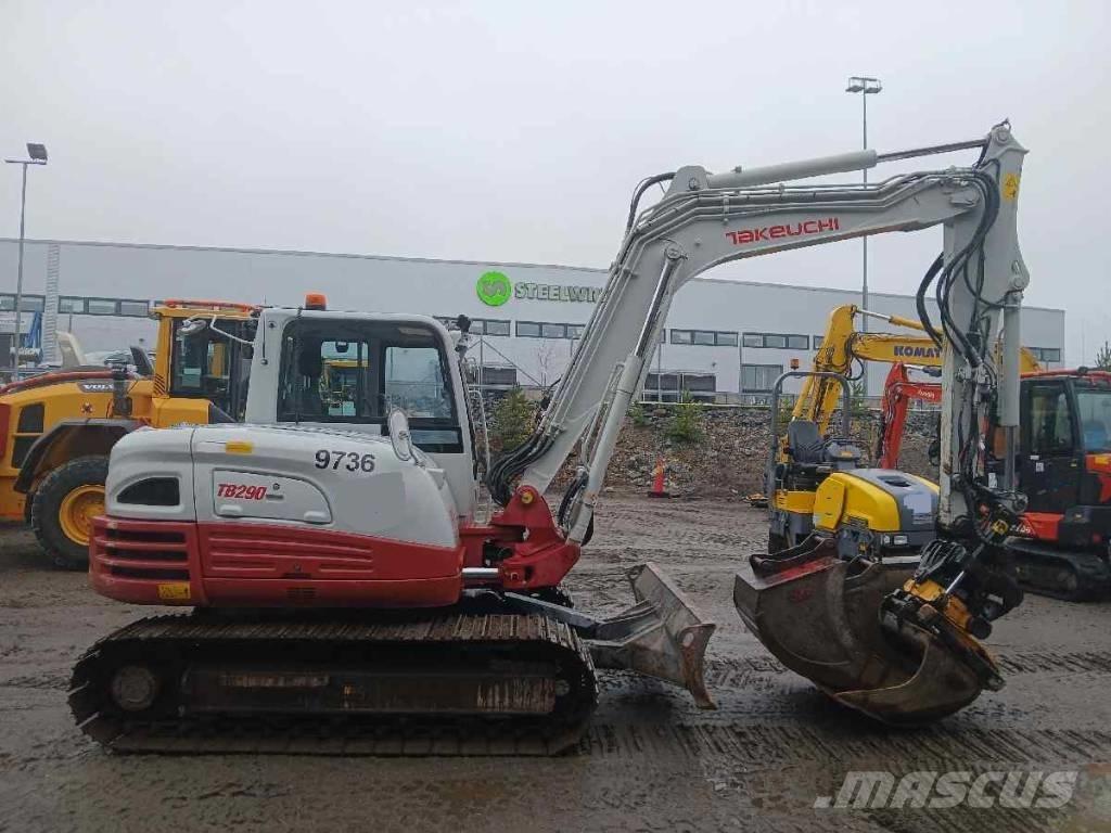 Takeuchi TB 290 Малые экскаваторы 7т-12т