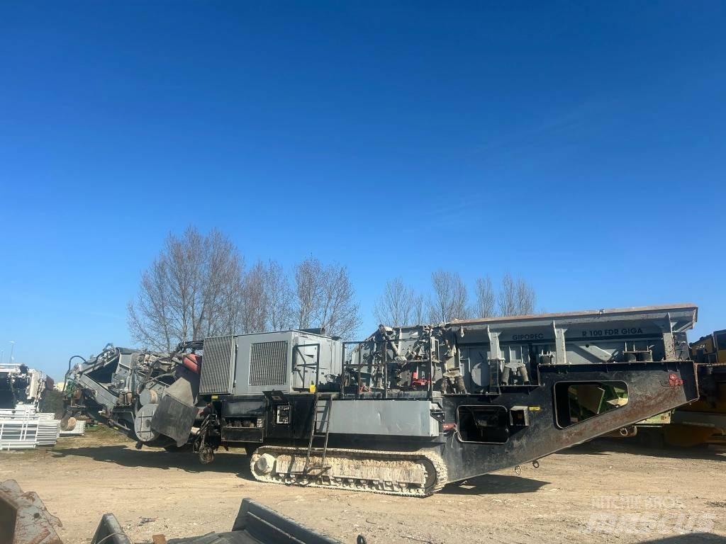 GIPO R100 FDR GIGA Мобильные дробилки
