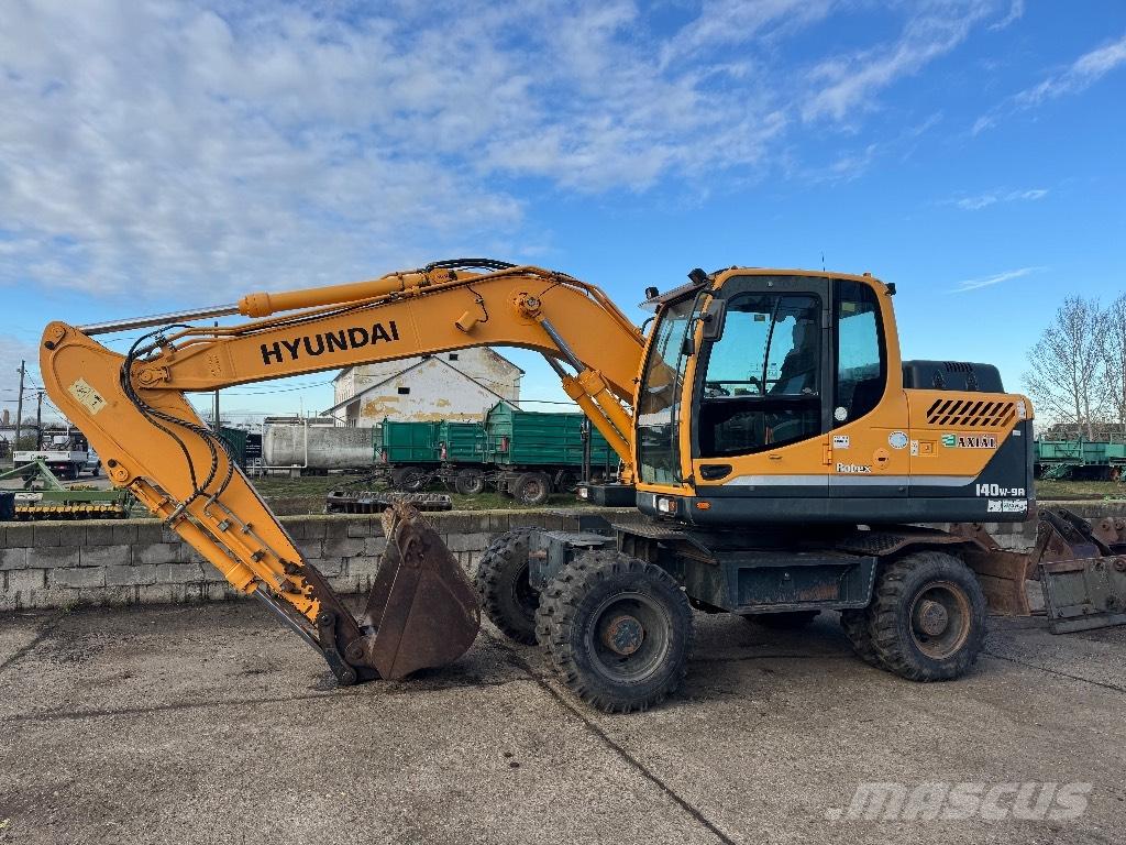 Hyundai R140W-9A Колёсные экскаваторы