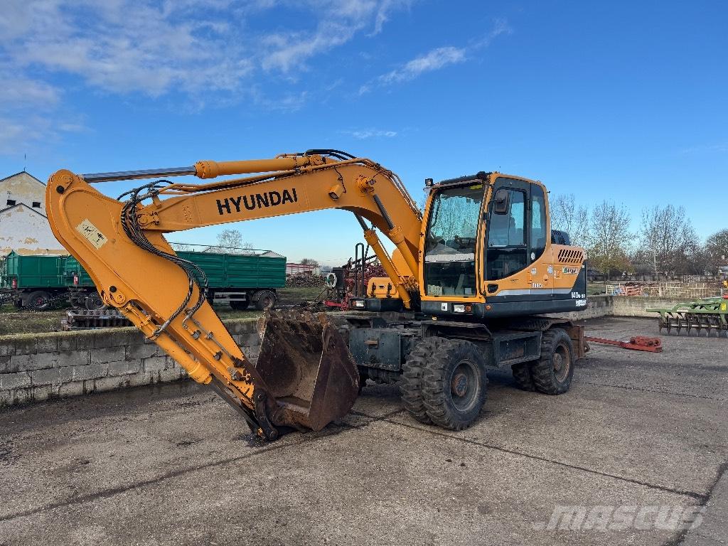 Hyundai R140W-9A Колёсные экскаваторы