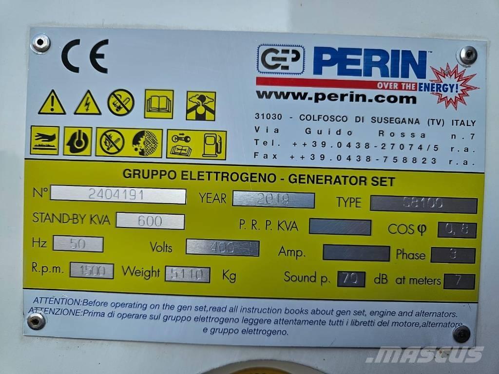  PERIN GEPI 600E Дизельные генераторы