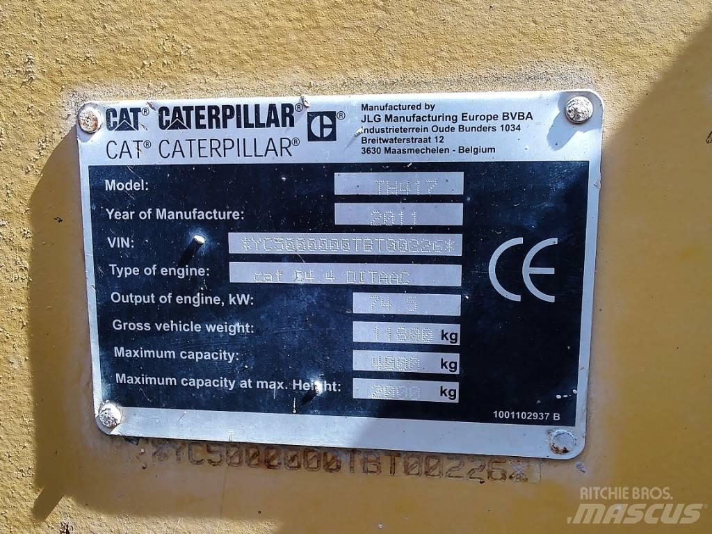 CAT TH 417 Телескопические погрузчики