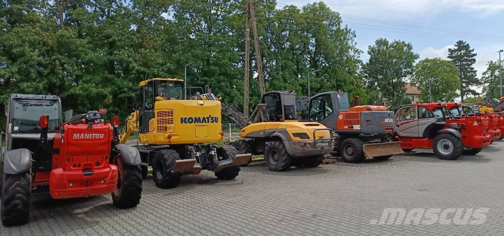 Atlas 140 W Колёсные экскаваторы