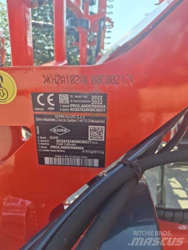 Kuhn Prolander 6000 Культиваторы сплошные