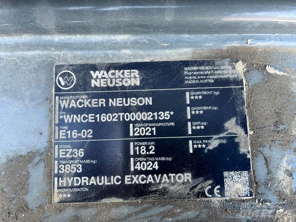 Wacker Neuson EZ 36 Мини-экскаваторы