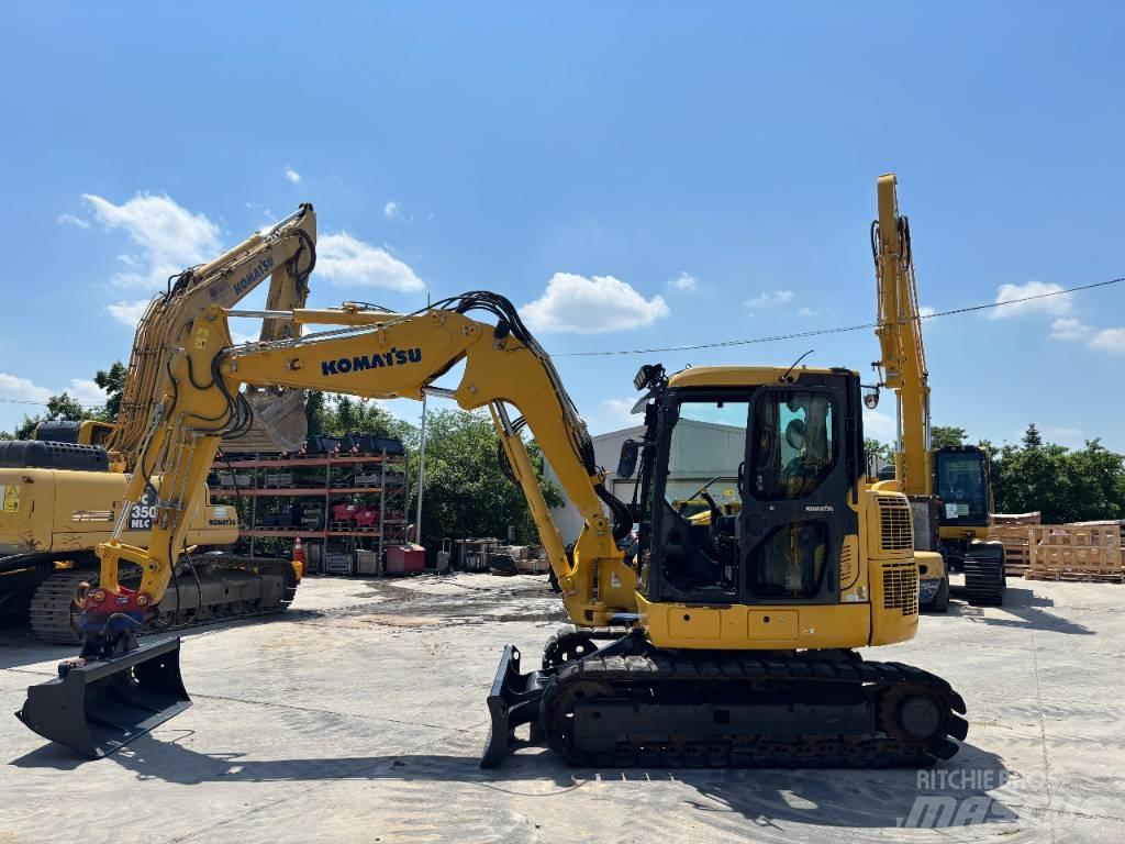 Komatsu PC88MR-10 Малые экскаваторы 7т-12т