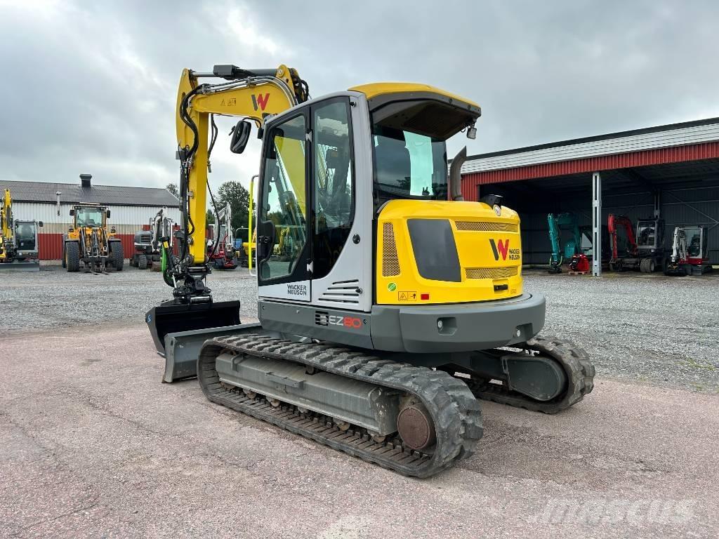 Wacker Neuson EZ80 Малые экскаваторы 7т-12т