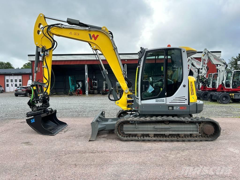 Wacker Neuson EZ80 Малые экскаваторы 7т-12т