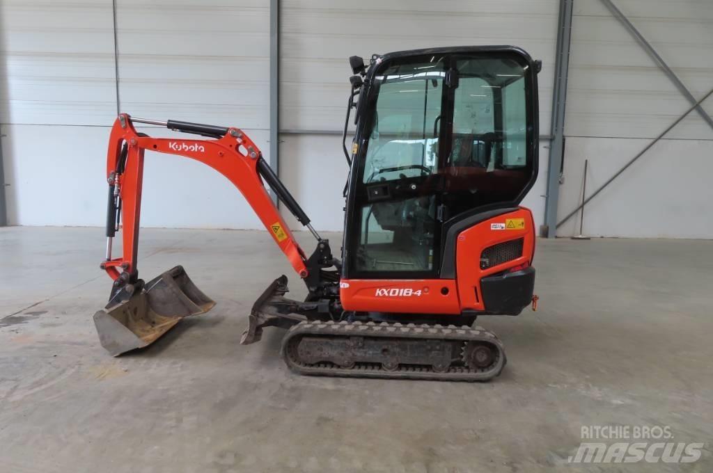 Kubota KX 018-4 Мини-экскаваторы