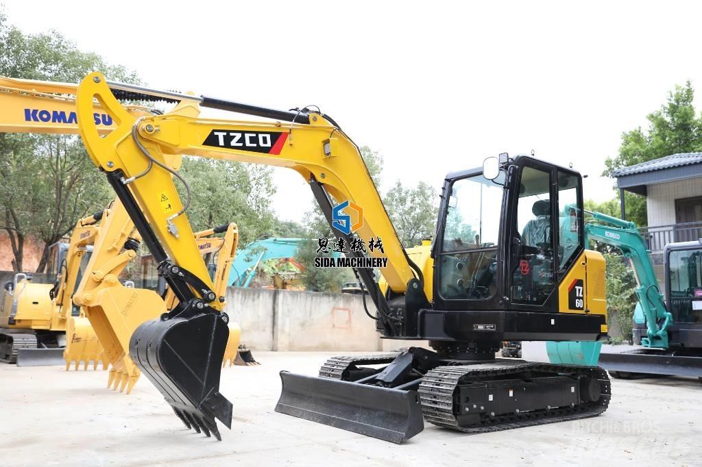 TZCO TZ60 Мини-экскаваторы
