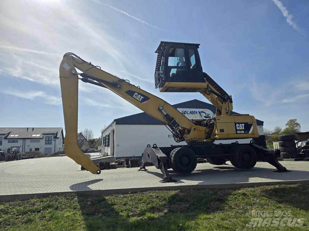 CAT 318D Перегружатели металлолома/промышленные погрузчики