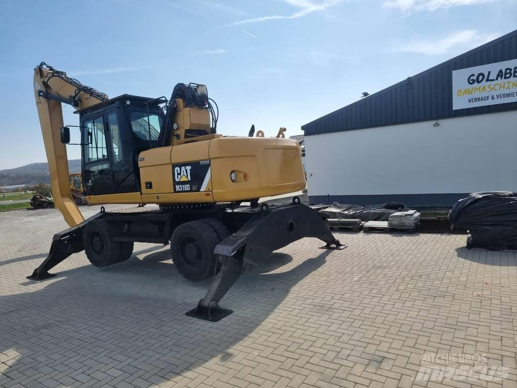 CAT 318D Перегружатели металлолома/промышленные погрузчики