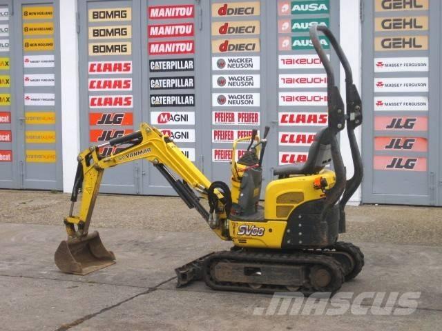 Yanmar SV 08-1A **684h** Мини-погрузчики